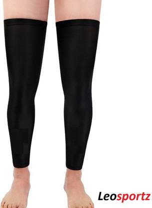 Leosportz Compression Leg Sleeve Strech Leg Knee Long Sleeve Knee Support