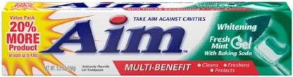 AIM Whitening Toothpaste 158 gm(Pack Of 1) Toothpaste
