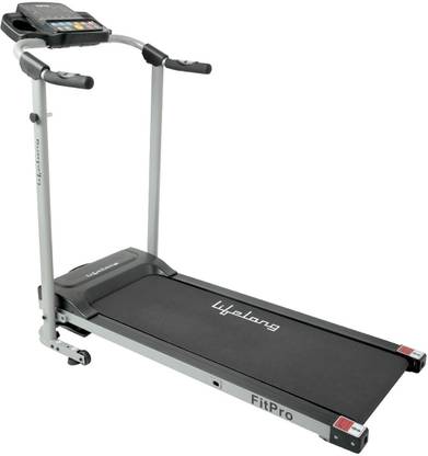 Lifelong LLTM81 Fit Pro 2.0 HP, with Heart Rate Sensor Foldable Motorised Treadmill (Max Weight:90 kg)
