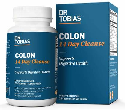 Dr Tobias Colon 14 Day Cleanse Supports Digestive Health Capsules