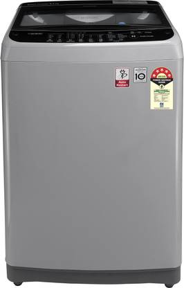 LG 9 kg with Jet Sprey, Auto Pre Wash, Smart Diagnosis, Smart Closing Door and 10 Water Levels Fully Automatic Top Load Washing Machine Silver