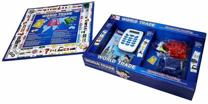 Annie Toys WTPG003 - World Trade Property Trading Game Money & Assets Board Game