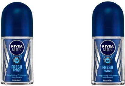 NIVEA FRESH ACTIVE ROLL Deodorant Roll-on  -  For Men & Women