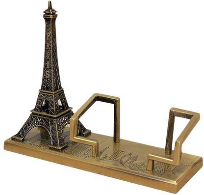 CURSOR Designs Eiffel Tower Card Holder 1 Compartments Alloy Card Holder