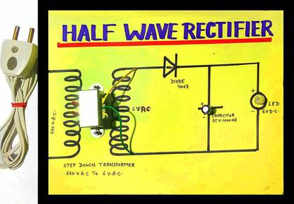 Scientrox Science Projects Half Wave Rectifier Electronic Components Electronic Hobby Kit