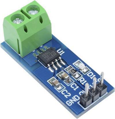 jivith ACS 712 Current Sensor Module 20A Current Sensor Electronic Components Electronic Hobby Kit
