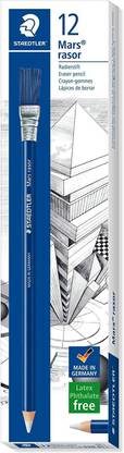 STAEDTLER Mars Rasor pencil brush 526 61 for pinpoint erasing Non-Toxic Eraser