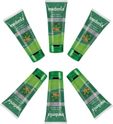 MEDIMIX ANTI PIMPLE NEEM ALOE VERA TURMERIC (PACK OF 6) Face Wash