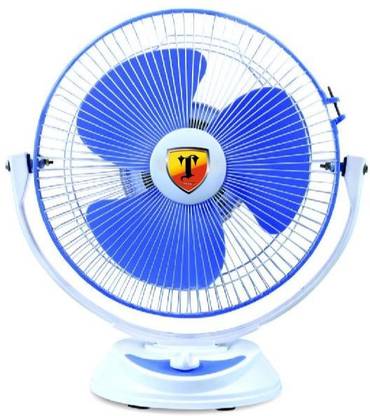 THE. Magic Fanatic Table Rotating Fan with Powerful High 3 Speed Motor 300 mm 3 Blade Table Fan