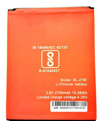 FULL CELL Mobile Battery For  Itel A5, A22, A42 Plus, S21 BL-27BI