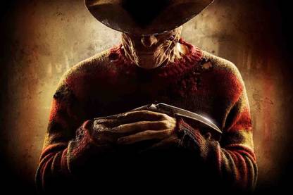Freddy Krueger Poster for Room Decoration |Wall Décor |High Resolution -300 GSM-Glossy/Matte/Art Paper Print
