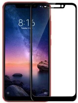 न्क्ससे एज टू एज टेम्पर्ड ग्लास MI Redmi Note 6 pro के लिए