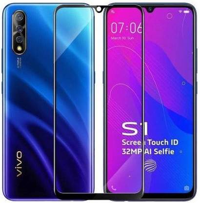 न्क्ससे एज टू एज टेम्पर्ड ग्लास Vivo S1 के लिए के लिए