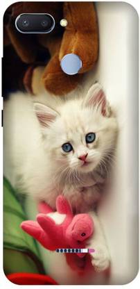 Bluvver Back Cover for Mi Redmi 6/MZB6704IN Printed Cat Image Back Cover