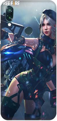 Bluvver Back Cover for Redmi Note 7 Pro Free Fire Game Printed Back Cover