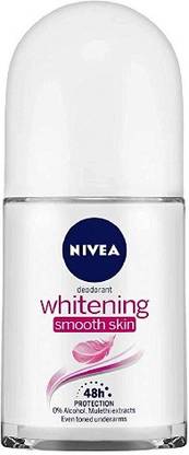 NIVEA WHITENING SMOOTH SKIN ROLL ON #105 Deodorant Roll-on  -  For Women