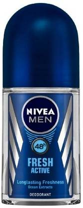 NIVEA FRESH ACTIVE ROLL ON #103 Deodorant Roll-on  -  For Men