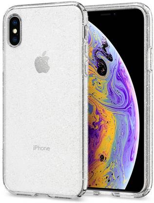 Spigen Liquid Crystal Glitter Back Cover for Apple iPhone XS, Apple iPhone X