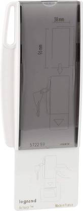 Legrand 572259 Hotel keycard Switch for Hotels (White, Pack of 1) 6 A One Way Electrical Switch
