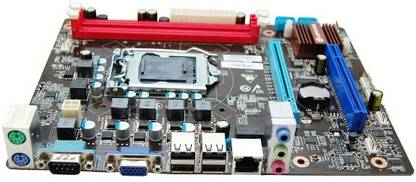 LAPCARE LPMH55 LGA 1156Socket Micro-ATX Intel H55 Chipset DDR3 Motherboard for Desktop