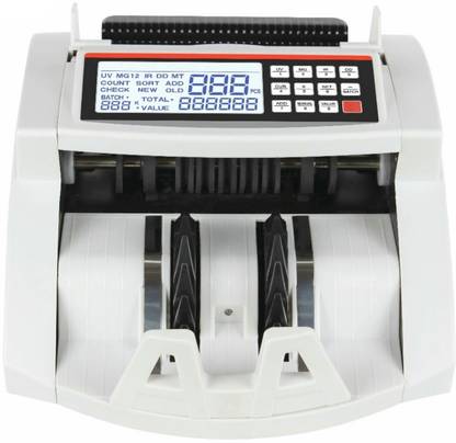 Drop2Kart HeavyDuty LCD Cash Counter with Dual Motor, UV/MG Note Sensor, BATCH Mode Note Counting Machine