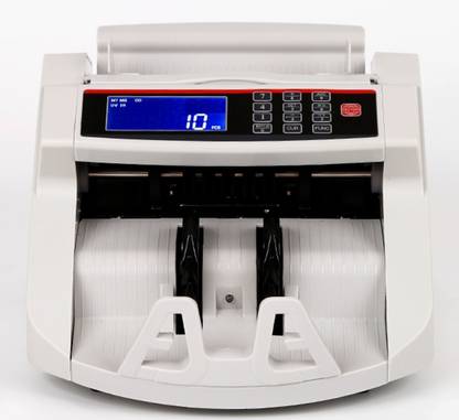 Drop2Kart LCD Counter with UV/MG Note Sensor, FakeNote Alarm, INR/USD/EUR Support Note Counting Machine