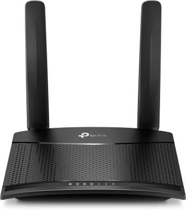 TP-Link TL-MR100 4G Router 2.4 GHz 300 Mbps Wifi Speed Single Band External Antenna Ethernet (Cable Broadband)