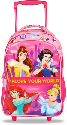 Disney Princess Explore Your World Trolley Bag (Secondary 3rd Std Plus) School Bag