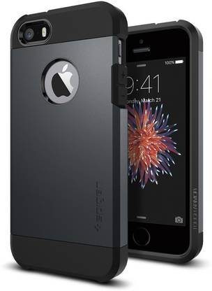 Spigen Tough Armor Back Cover for Apple iPhone SE, APPLE iPhone 5, Apple iPhone 5s