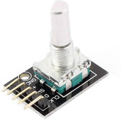 jivith 5V Rotary Encoder Module KY-040 Brick Sensor Clickable Switch Arduino ARM Electronic Components Electronic Hobby Kit