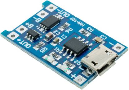 ABDkart 5V Micro USB 1A 18650 Lithium Battery Charger Module TP4056 Electronic Components Electronic Hobby Kit