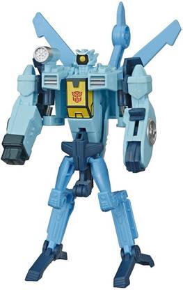 TRANSFORMERS Toys Cyberverse Action Attackers: 1-Step Changer Autobot Whirl Action Figure, Kids Ages 6 and Up