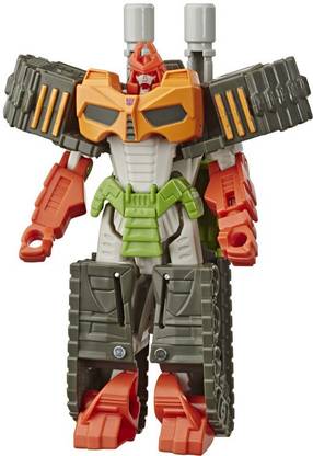 TRANSFORMERS Bumblebee Cyberverse Adventures Action Attackers: 1-Step Bludgeon Action Figure, 4.25-inch
