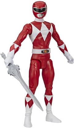 Power Rangers Mighty Morphin Red Ranger 12-Inch Action Figure Toy Inspired by TV Show, with Power Sword Accessory
