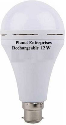 PLANET ENTERPRISES 12 W Basic Round 2 Pin LED Bulb