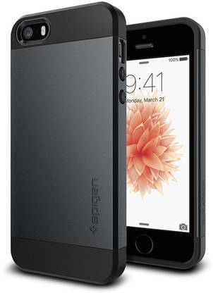 Spigen Slim Armor Back Cover for Apple iPhone 5, Apple iPhone 5s, Apple iPhone SE