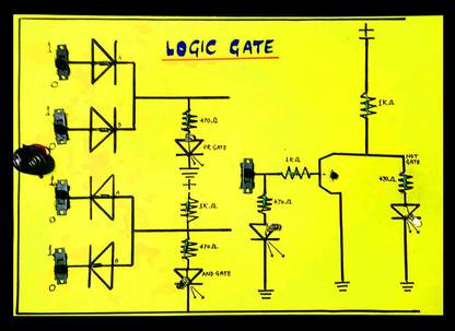 Scientrox Science Projects Logic Gates Project Educational Electronic Hobby Kit
