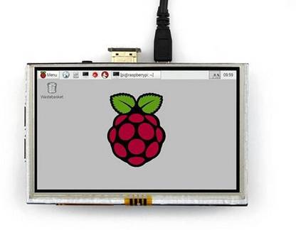 Solnoi Electronics Raspberry Pi 5 inch HDMI LCD Display 800×480 Touch Screen Electronic Components Electronic Hobby Kit