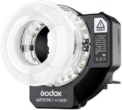 GODOX Witstro AR400 Ring Flash Video Shooting Speedlite Flash
