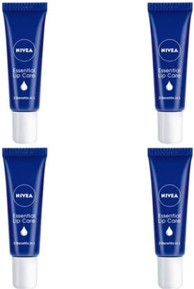 NIVEA Essential Lip Care #4 (With 2 Milk Delight 8ml) Original