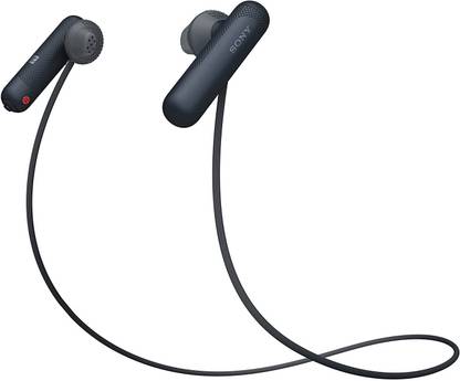 SONY WI-SP500 Wireless in-Ear Sports Headphones, Black (WISP500/B) Bluetooth