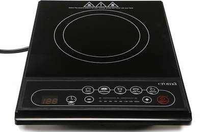 Croma 1600 W Induction Cooktop Push Button