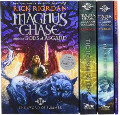 Magnus Chase And The Gods Of Asgard - Original Boxed Set ( Pack Of 3 )