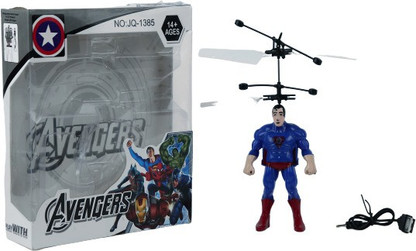 Superman helicopter toy
