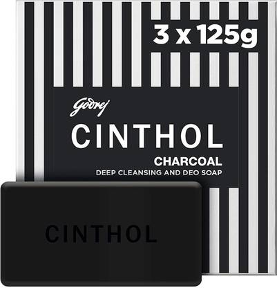 CINTHOL चारकोल साबुन