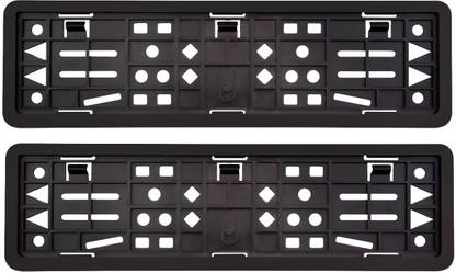 JAY BALAJI ABS Car Number Plates Frame Front and Back for Universal Car 2 Pc Front And Back Plate. Car Number Plate