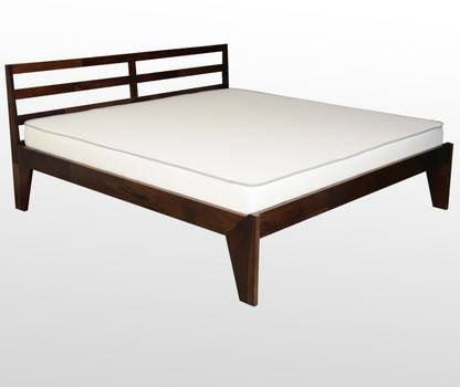Wake Up Bed Mattress Combo - Sheesham Wood Bed King Size with Memory Foam Mattress (78X72X6) Solid Wood King Bed