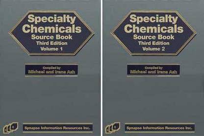 Speciality Chemicals Source Book