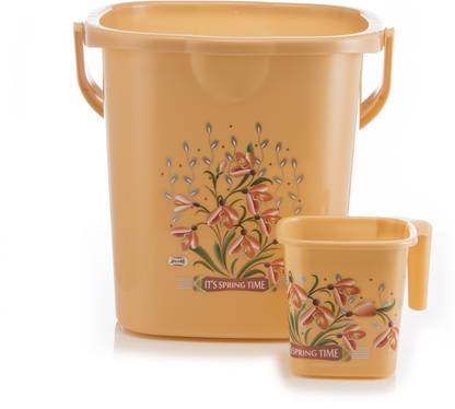 Jalore Square 25 L Plastic Bucket