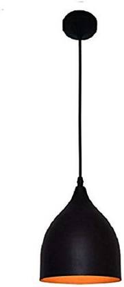 UHD UHD Black Metal Single Head Shape Hanging Light Pendant Ceiling Light Lamp Industrial Retro Country Style led Bulb Dining Hall Restaurant Bar Cafe Lighting Use (No Bulbs provided) (1 Pieces of Ceiling Light) Pendant Lamp Ceiling Lamp